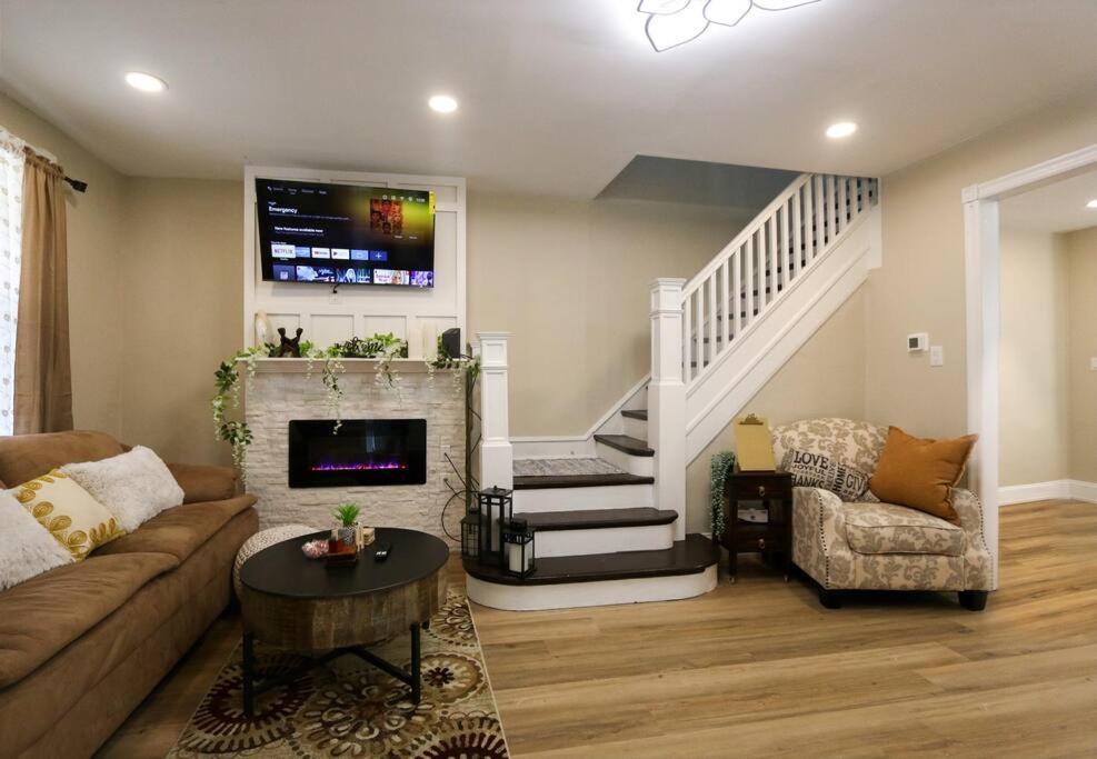 Cozy Modern 3 Bedroom Home In West Philly Philadelphia Exterior foto
